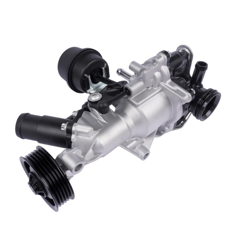 NEWZQ Engine Water Pump 2702000800 2702000000 Replacement for Mercedes A-CLASS (W176) B-CLASS (W246, W242) CLA Coupe (C117) CLA Shooting Brake (X117) GLA-CLASS (X156) - Image 1